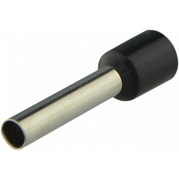 Наконечник Аско-Укрем НТ 6,0-18 изолированный черный 100шт (A0060010008)