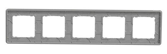 Рамка пятиместная Schneider Electric Sedna Elements бетон SDD390805 - фото №3