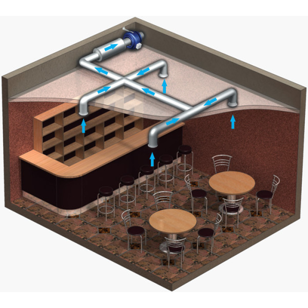 Канальный центробежный вентилятор ВКМ 250 (бурый короб) Vents - фото №4