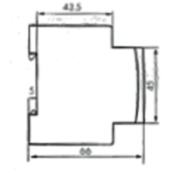 Розетка на DIN-рейку ETI 002414020 t-2P+Z Schuko (P) - фото №1