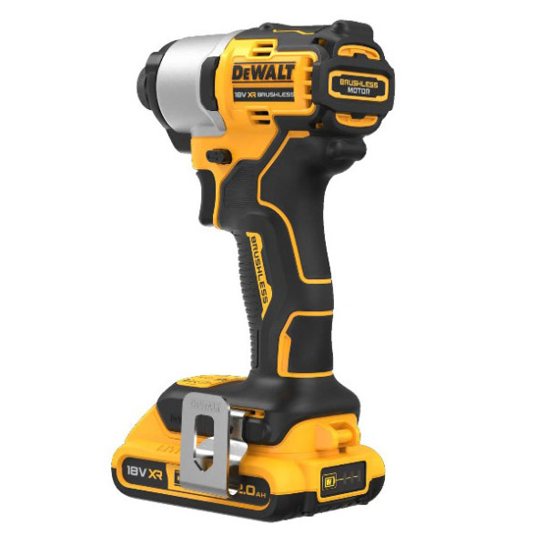 Ударний акумуляторний безщітковий шурупокрут DeWALT DCF840D2T XR Li-Ion 18В з 2 акумуляторами - фото №4