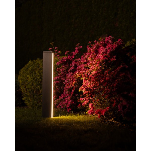 Вуличний світильник Nowodvorski 11376 Slit LED 1x12W 3000K 600Lm IP54 чорний - фото №1