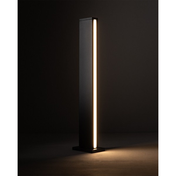 Вуличний світильник Nowodvorski 11376 Slit LED 1x12W 3000K 600Lm IP54 чорний - фото №2