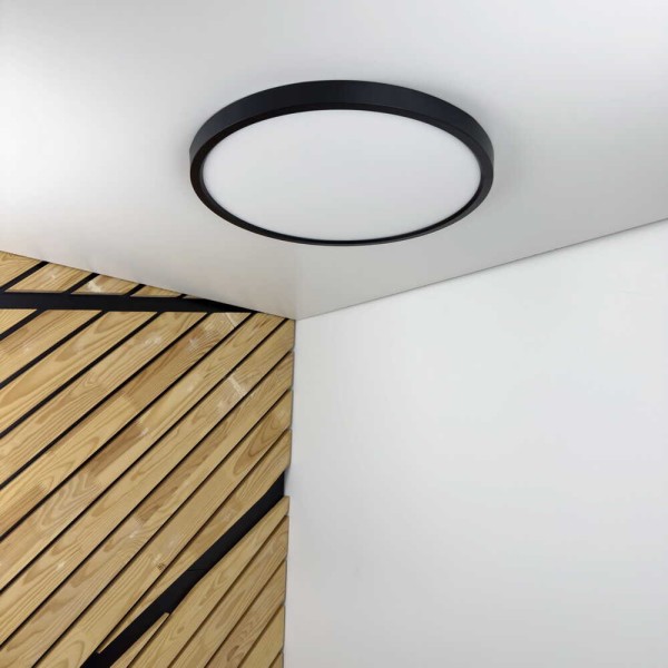 Світильник LED MILLENNIUM 44W 5000K круг чорний Violux ( 351244 )