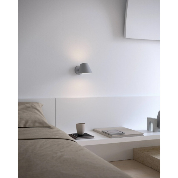 Бра, настенный светильник Nordlux 2220381010 Stay E27 1x60W IP20 серый - фото №1