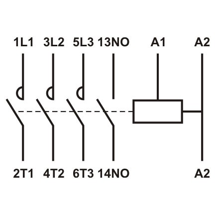 Магнитный пускатель Promfactor FC-3/32А 1NO AC36В (FC30032036) - фото №3