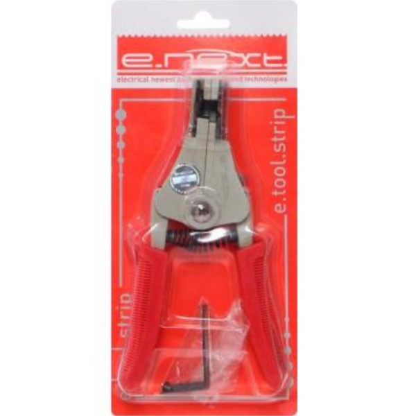Інструмент для зняття ізоляції проводів E.Next 0,5-2 кв.мм - фото №5