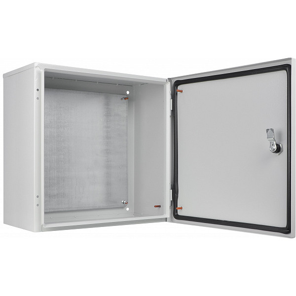 Металевий корпус Аско-Укрем Ubox з монтажною панеллю 400х400х250мм IP54