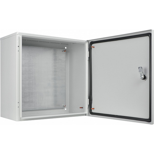 Металевий корпус Аско-Укрем Ubox з монтажною панеллю 400х400х250мм IP54 - фото №2