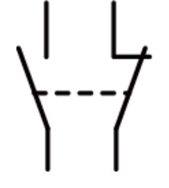 Дополнительный контакт Hager MZ520N для автомата защиты двигателя 1НО+1НЗ - фото №4