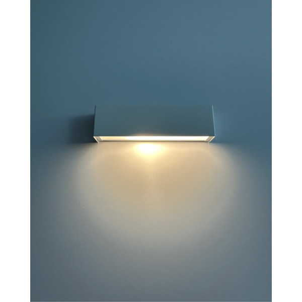 Бра, настенный светильник Nowodvorski 6345 Straight Wall LED E14 1x10W IP20 белый - фото №1