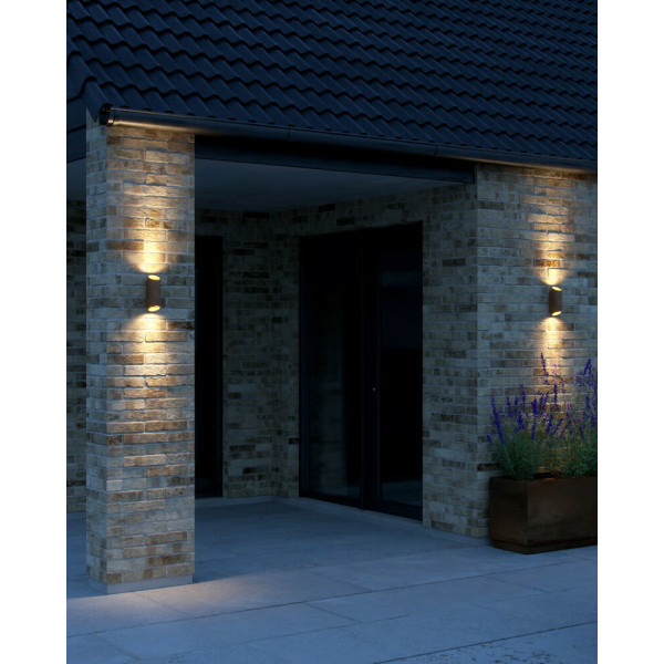 Вуличний світильник Nordlux 2218231009 Nico GU10 2x35W IP54 коричневий - фото №1