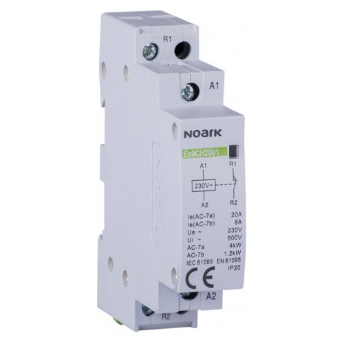 Модульний контактор NOARK Ex9CH25 02 230В 25А 2NC (107017)