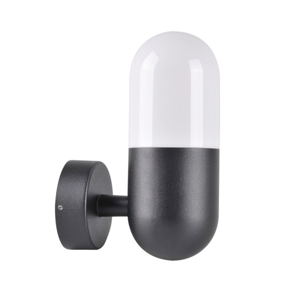 Вуличний світильник Goldlux 314147 Horten E27 1x10W IP44 BK