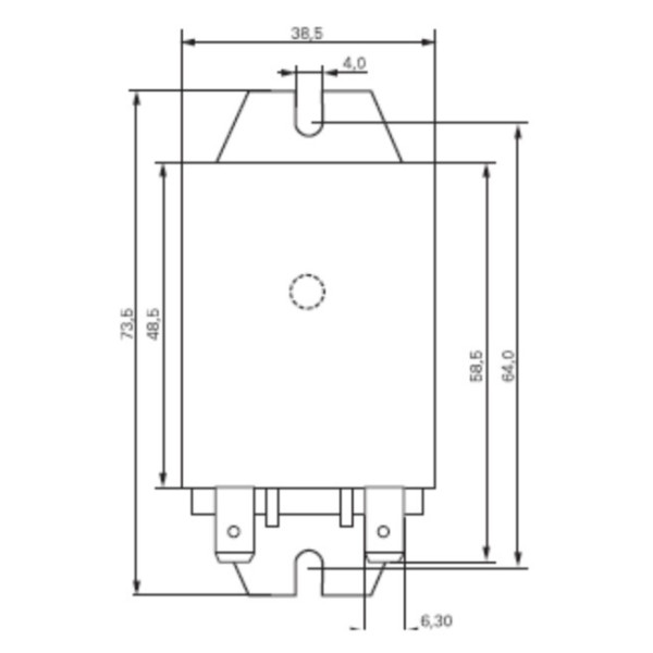 Силе реле Schrack RM3327305E 230В AC 10А Faston 187 - фото №1
