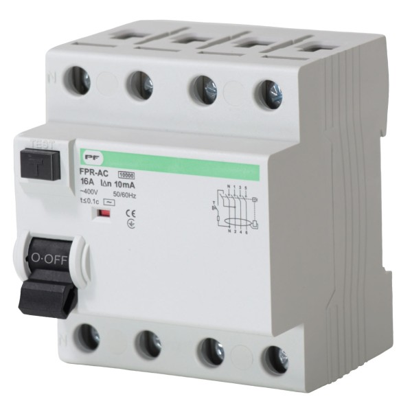 ПЗВ Promfactor FPR-AC 16А/0,01A 4P АС (FPR4016010AC)