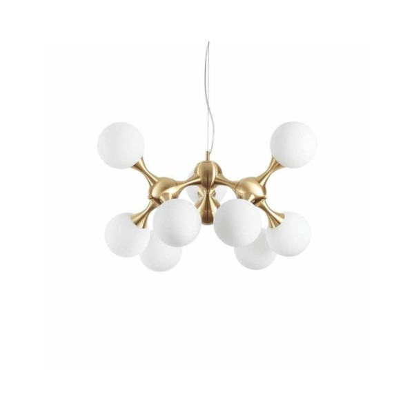 Люстра Ideal Lux 241036 Nodi SP9 Ottone Satinato