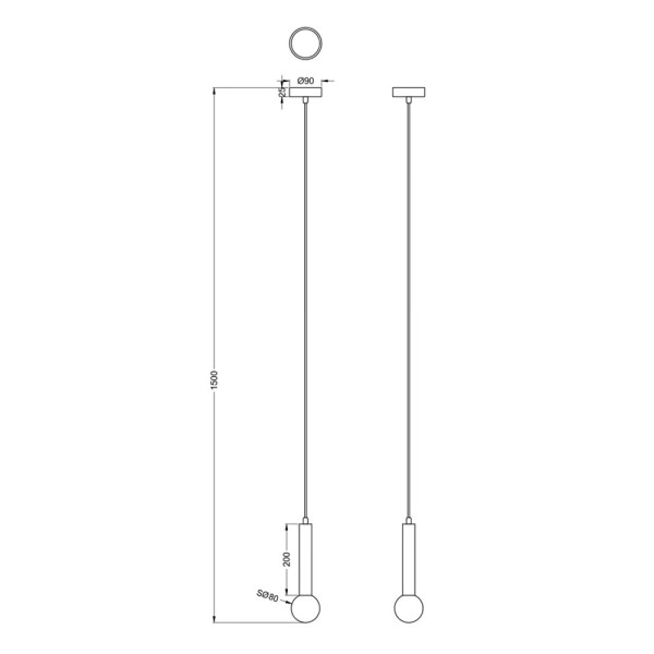 Підвісний світильник, люстра Zuma Line 5905316693203 Freya G9 1x5W IP20 золотий - фото №1