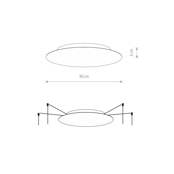 Основание для светильника Nowodvorski 12058 Cameleon Canopy A 25W IP20 бежевое - фото №1