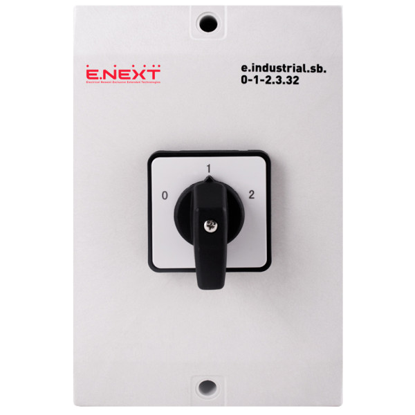 Пакетный переключатель E.NEXT i0360016 e.industrial.sb.0-1-2.3.32 - фото №1