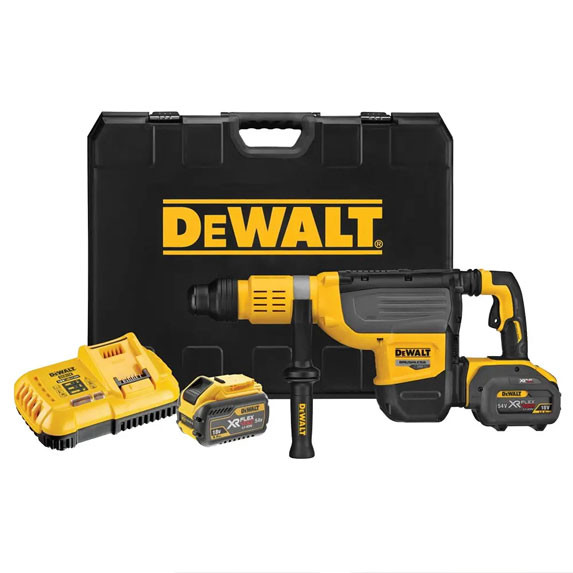 Акумуляторний безщітковий перфоратор DeWALT DCH775X2 SDS-Max XR Flexvolt 54В - фото №3