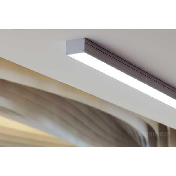 Профіль для світлодіодної стрічки Lumines LARGO білий - фото №3