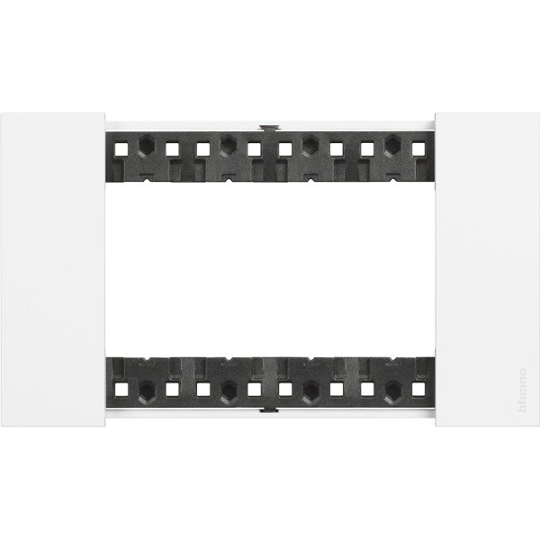 Рамка на 4 модулі Bticino Living Now KA4804KW (італійський стандарт) біла