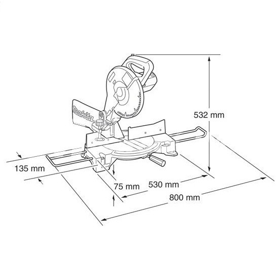 Торцевая пила MAKITA LS1040N - фото №8