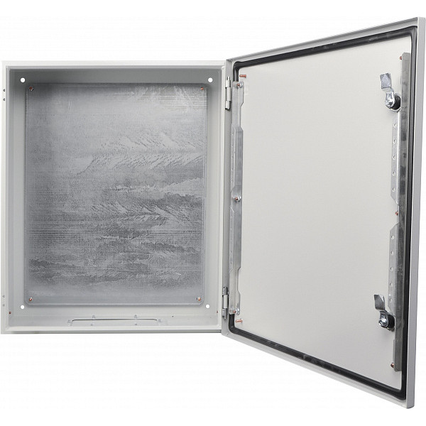 Металевий корпус Аско-Укрем Ubox з монтажною панеллю 600х500х200мм IP65 - фото №2