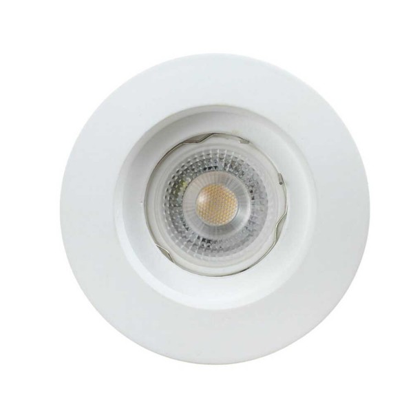 Светильник гипсовый точечный Violux AMBER GU10 IP20 белый (130009) - фото №1