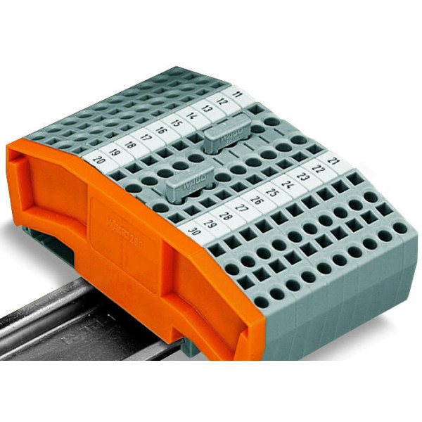 Триконтактна перемичка Wago 280-483 15мм - фото №3