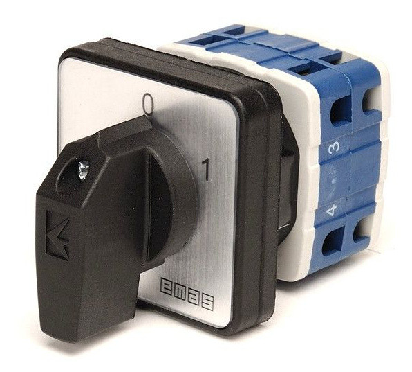 Кулачковий перемикач EMAS PSA040AK231S ON-OFF (0-1) 40А