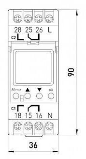 Таймер E.Next e.control.t09 - фото №1