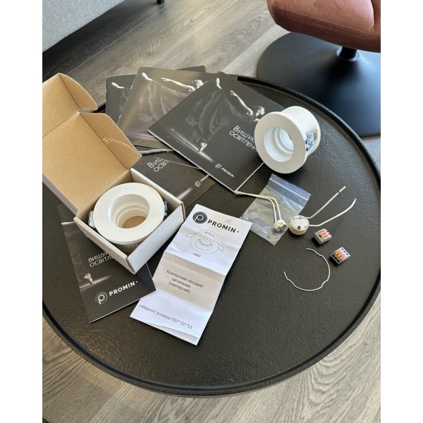 Точечный светильник Promin Flash M VN2 GU10/GU5.3 1x10W IP20 Wh - фото №4