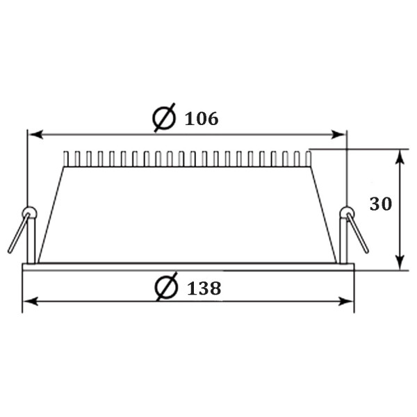 Точечный светильник Feron AL527 12Вт 4000K - фото №2