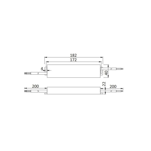 Источник питания Jinbo JLV-24080KA-W IP67 24V 80W белый - фото №1