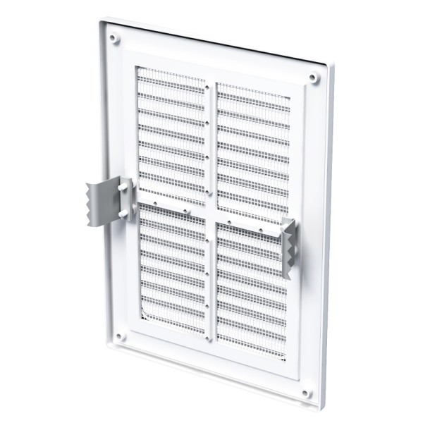 Решетка Vents МВ 126 Мс белая 182х251х19,5 - фото №1