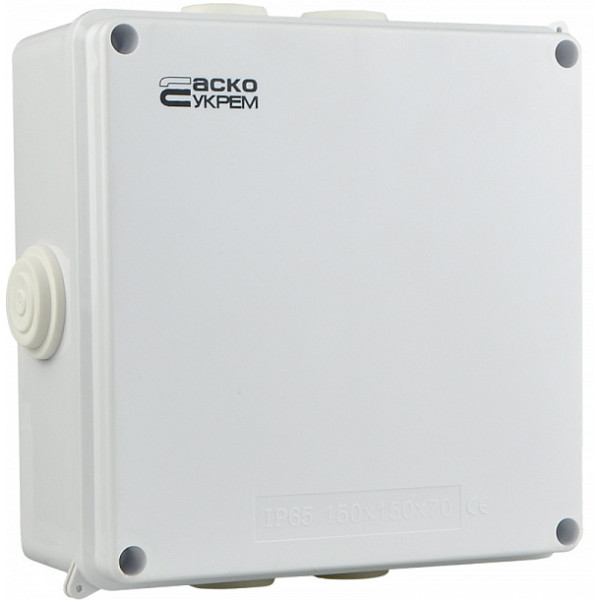 Распределительная коробка Аско-Укрем (TY-RA) 150x150x70мм (A0150170020)