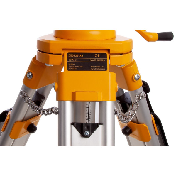 Алюмінієвий штатив DeWALT DE0735 для ротаційних лазерів - фото №1