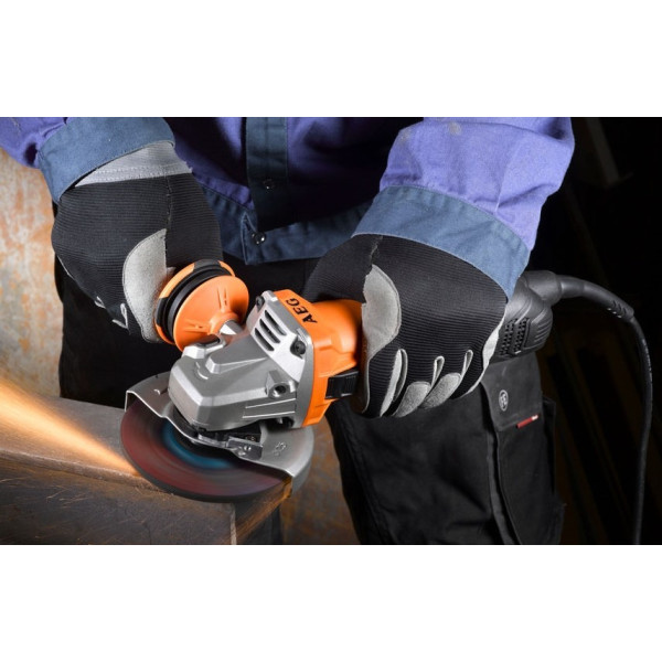 Угловая шлифмашина AEG 4935451410 1300Вт Ø125мм - фото №5