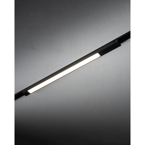 Магнітний трековий світильник Nowodvorski 11334 UT-LVM Line LED 1x18W 4000K 1500Lm IP20 чорний - фото №1