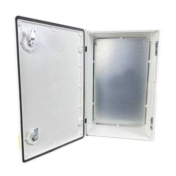 Бокс монтажный пластиковый СКИМ GRP 400х600х200 с панелью IP65 ( С11801004 ) - фото №4