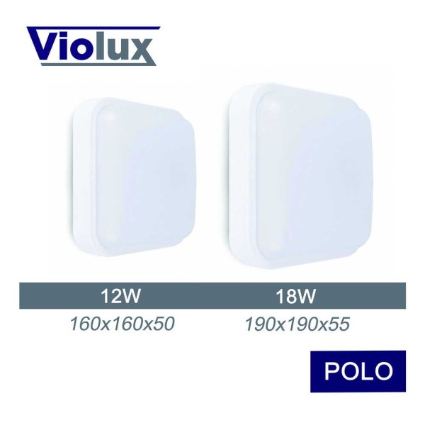 Светильник LED Violux ДББ POLO 12W 5000K IP54 ( 240071 ) - фото №2