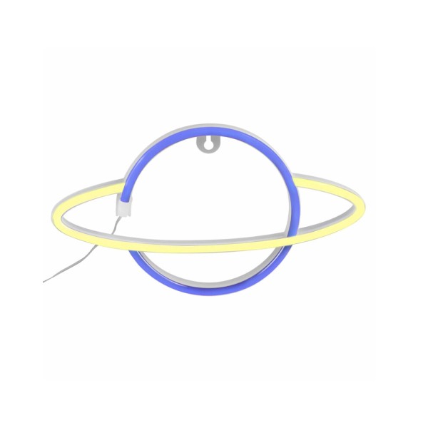 Бра, настінний світильник Goldlux 327123 Neon Planet LED 1x3W IP20 білий