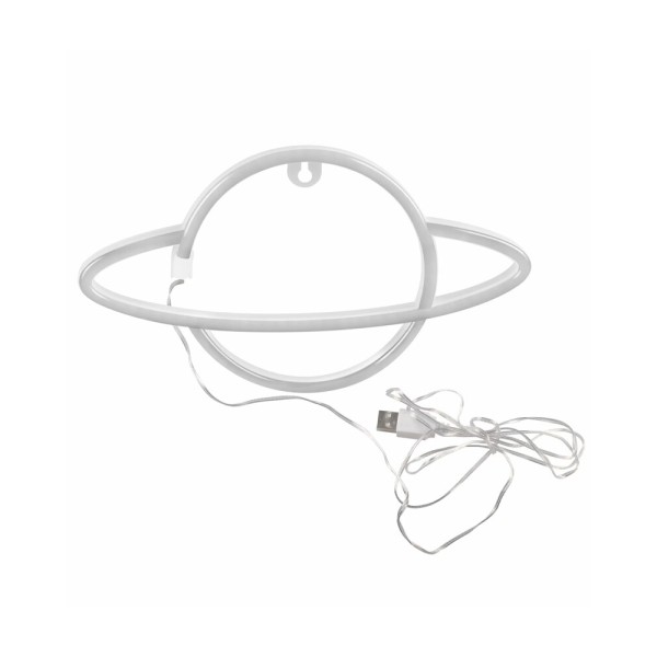 Бра, настінний світильник Goldlux 327123 Neon Planet LED 1x3W IP20 білий - фото №2