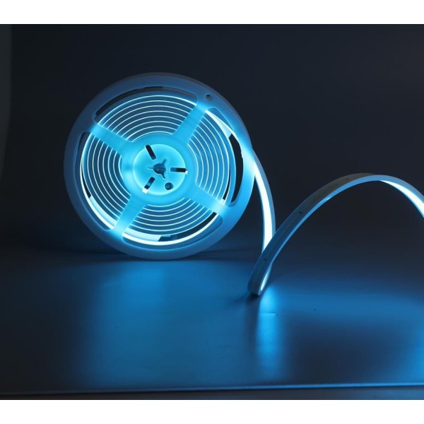 LED стрічка RISHANG COB-24V-IP68 12W RGB 5м (RMA216SP-L-V1-5mm-RGB) - фото №2