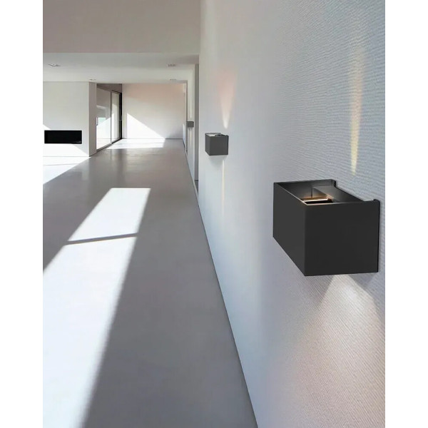 Вуличний світильник MJ-Light 17009 A310 LED 1x6W 3000K 480Lm IP54 чорний - фото №3