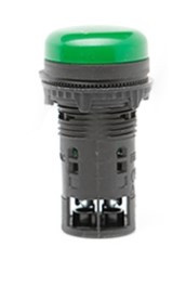 Моноблочна сигнальна лампа ETI ELPI-024С-G 24V AC/DC (4771702)