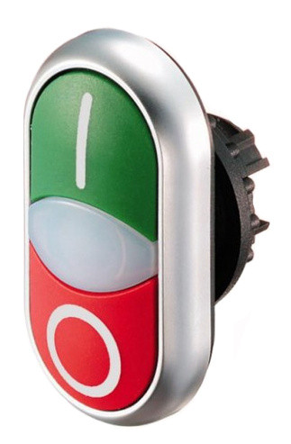 Головка кнопки Eaton Moeller M22-DDL-GR-X1/X0