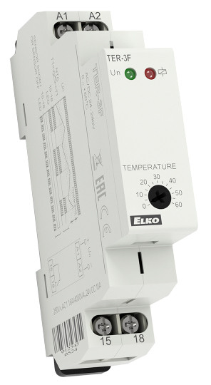 Температурне реле Elko-Ep TER-3F